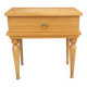 Blond wood bedside table, vintage, 1960s