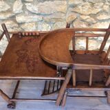 Chair high baby Baumann year 1930 20th child