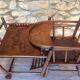 Chair high baby Baumann year 1930 20th child