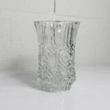 Exagon space age vase 1960 molded glass