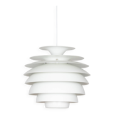 Danish vintage pendant lamp Barcelona by Bent Karlby, Lyfa, 1960s