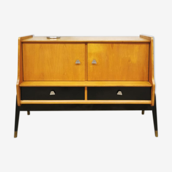 Vintage scandinavian design sideboard cabinet ‘two tone’