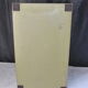 Quarter cylinder mail storage box with cover-green-grey-shabby chic patina