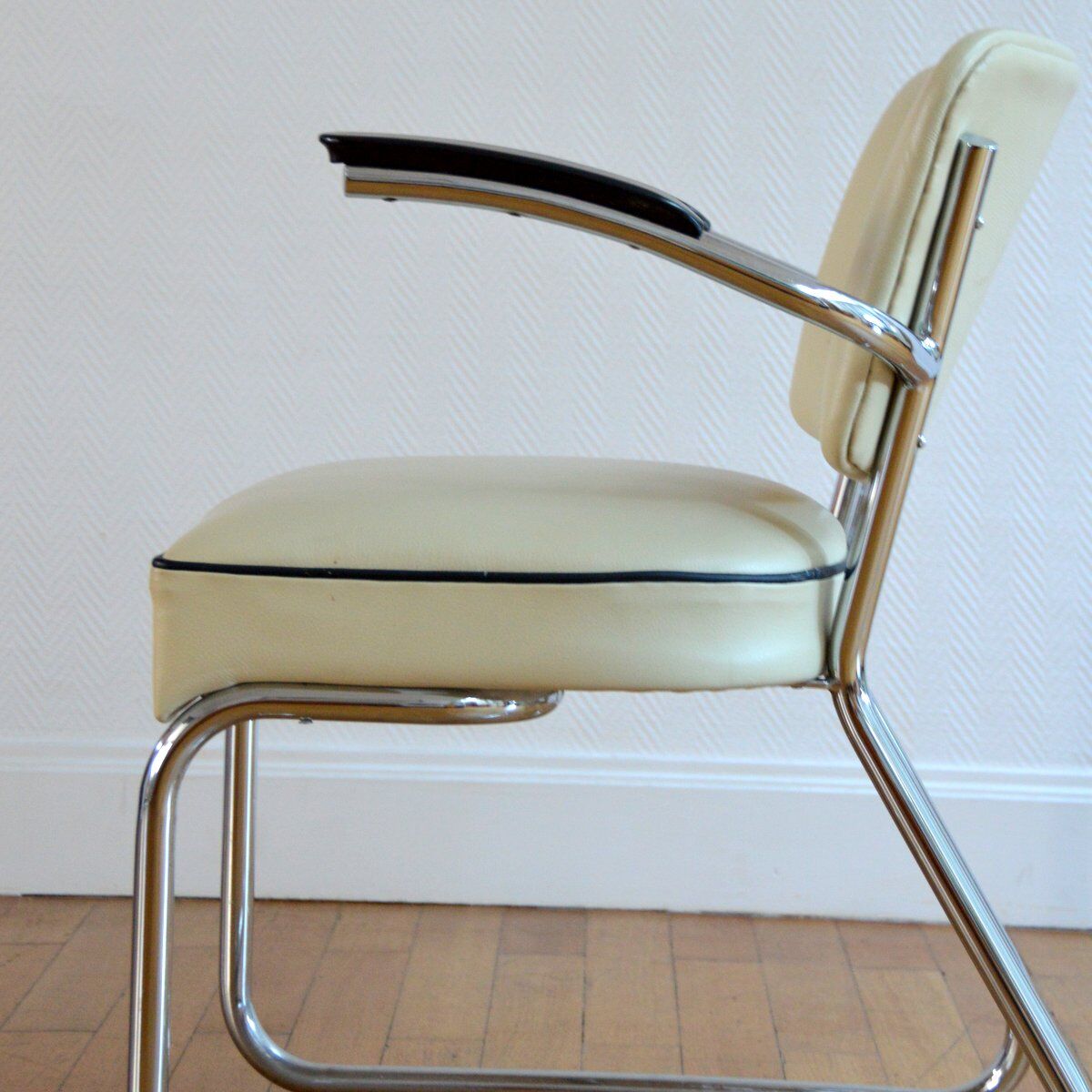 Gispen vintage 1950s office armchair