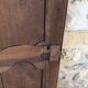 Paire de portes d'armoire ancienne en bois
