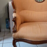 Sofa 3 places Louis Philippe double evolution