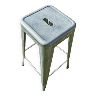 Galvanised Tolix Tabbouleh table height 75 cm original Xavier Pauchard