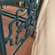 Pair of Empire style beds in patinated cast iron 20th century