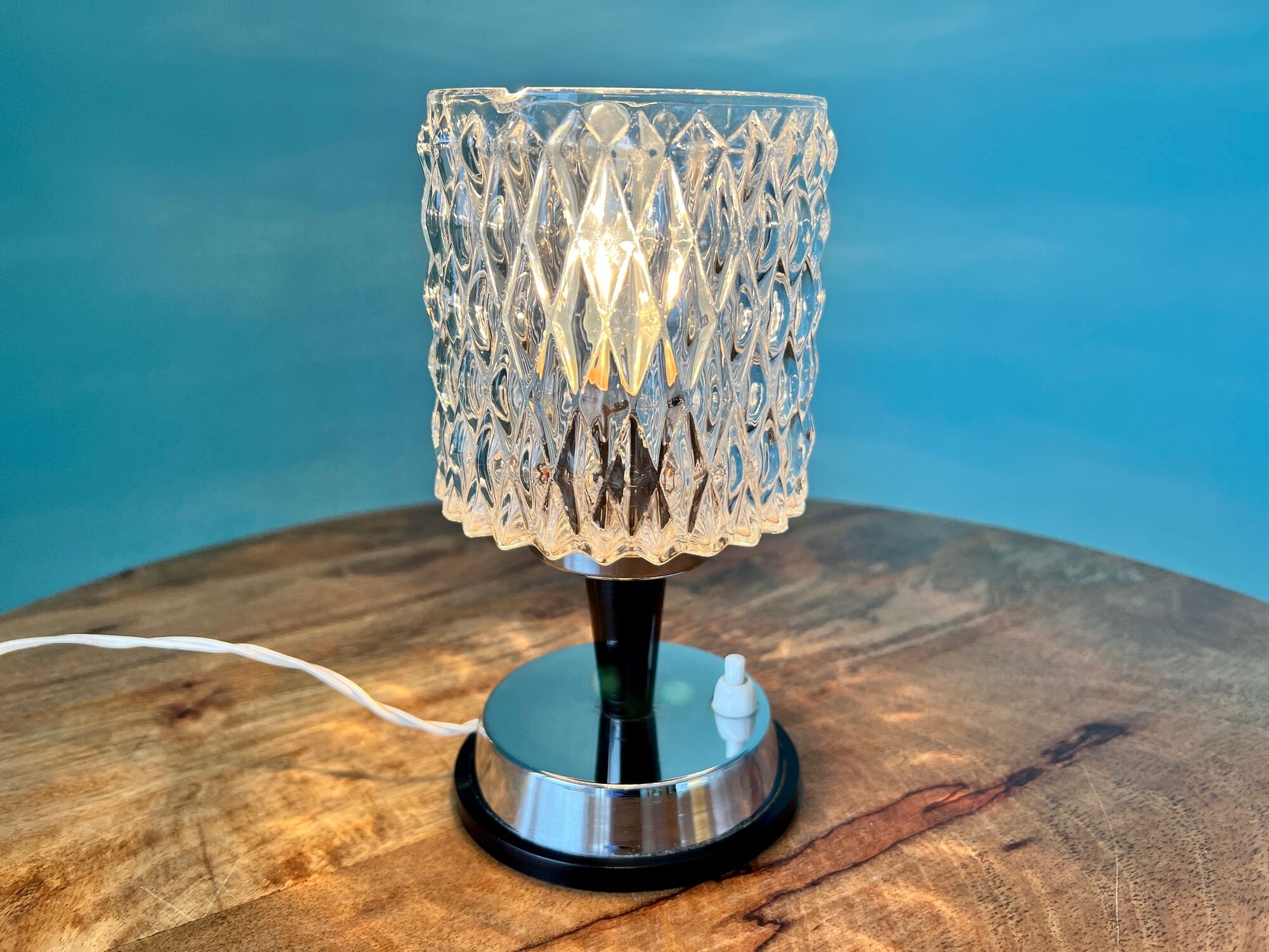 Art deco lamp / mid century lamp from 1960s / 1960s / retro table lamp for home decor