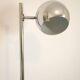 Lampadaire eyeball 2 feux en chrome