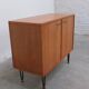 Pair of honey coloured cabinets by Alfred Hendrickx for Belform, 1950s