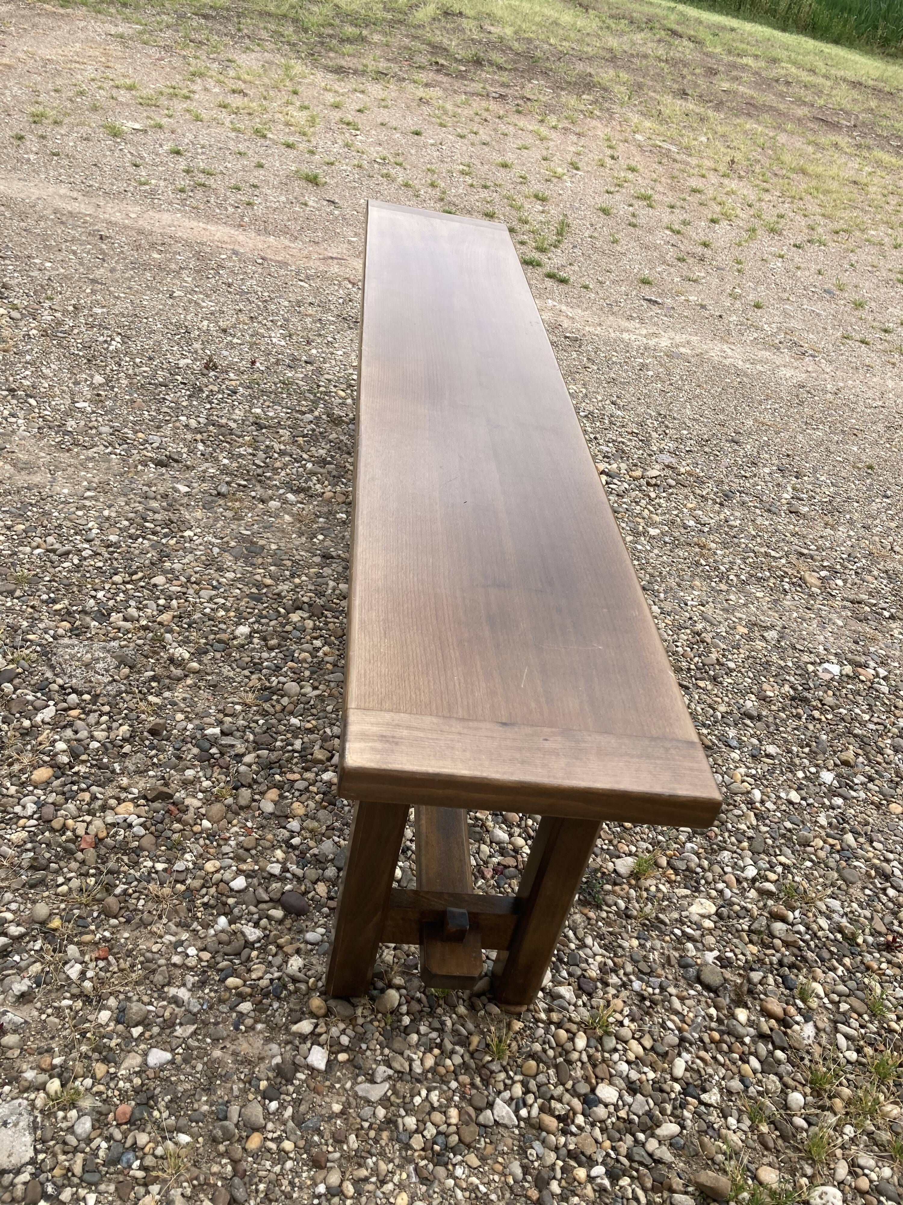 Banc en bois