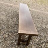 Wooden bench