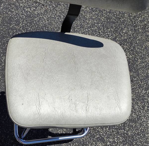 Industrial style stool chair