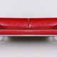 Red leather sofa by Hynekk Gottwald 1930