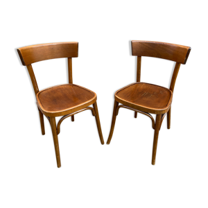 Paire de chaises bistrot