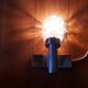 Pair of vintage 70's wall lights