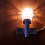 Pair of vintage 70's wall lights