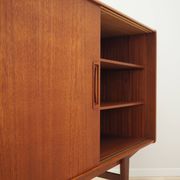 Enfilade en teck, design danois, années 1960, production : Danemark