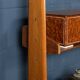 Vintage 20thc italian modular teak wall cabinet c.1960