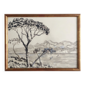 Provencal landscape painting