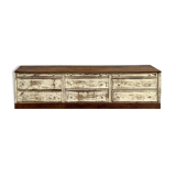 Large antique haberdashery cabinet, circa 1900