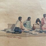 2 aquarelles Albert Ramanda