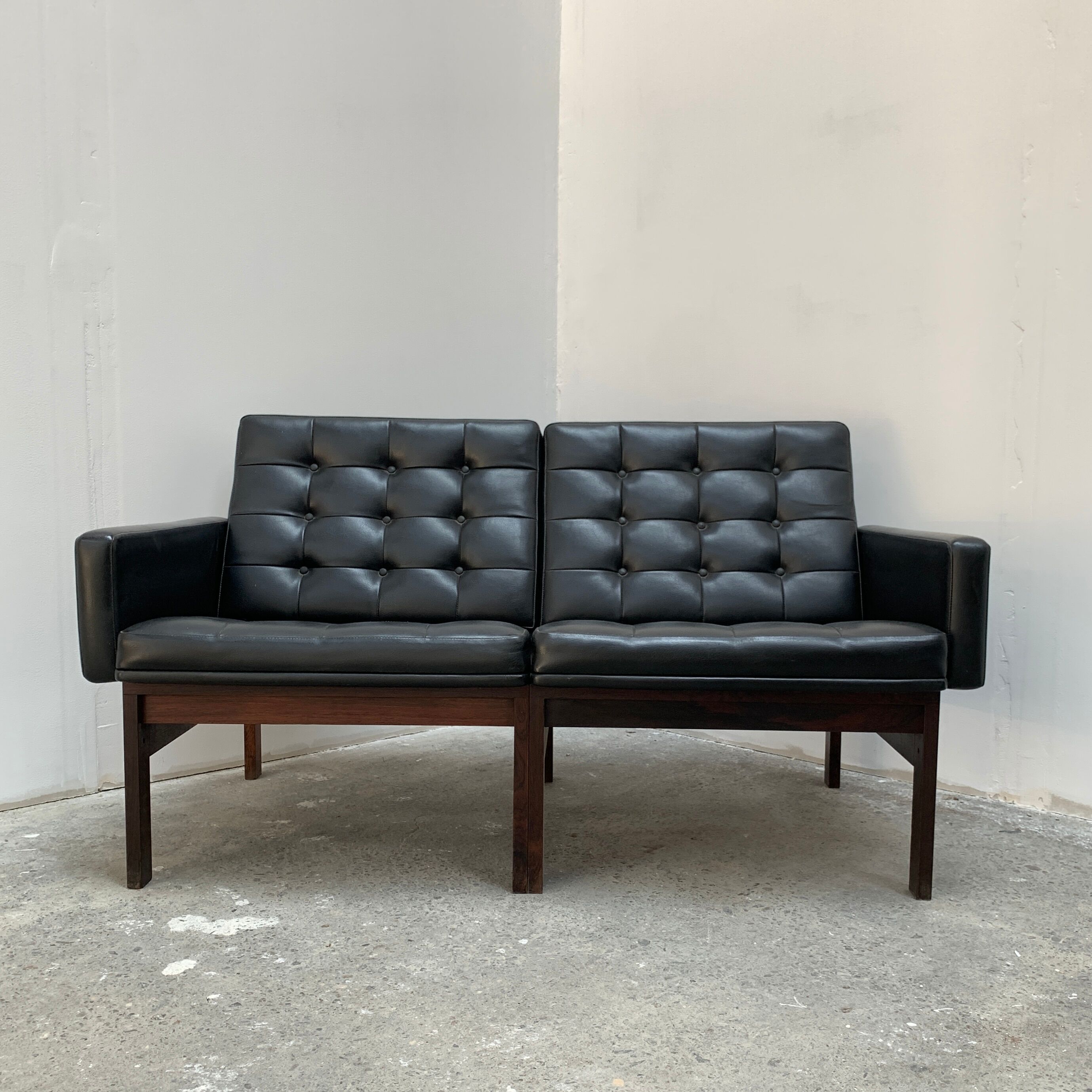 Set sofa and armchairs "Moduline" by Ole Gjerløv-Knudsen & Torben Lind for France & Søn, 1960s