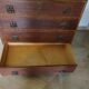 Art Deco chest of drawers with 4 drawers in oak, France 1930s-50s
