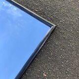 Large black wood mirror 116 x 64