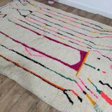 Handmade wool Berber rug 290 X 190 CM