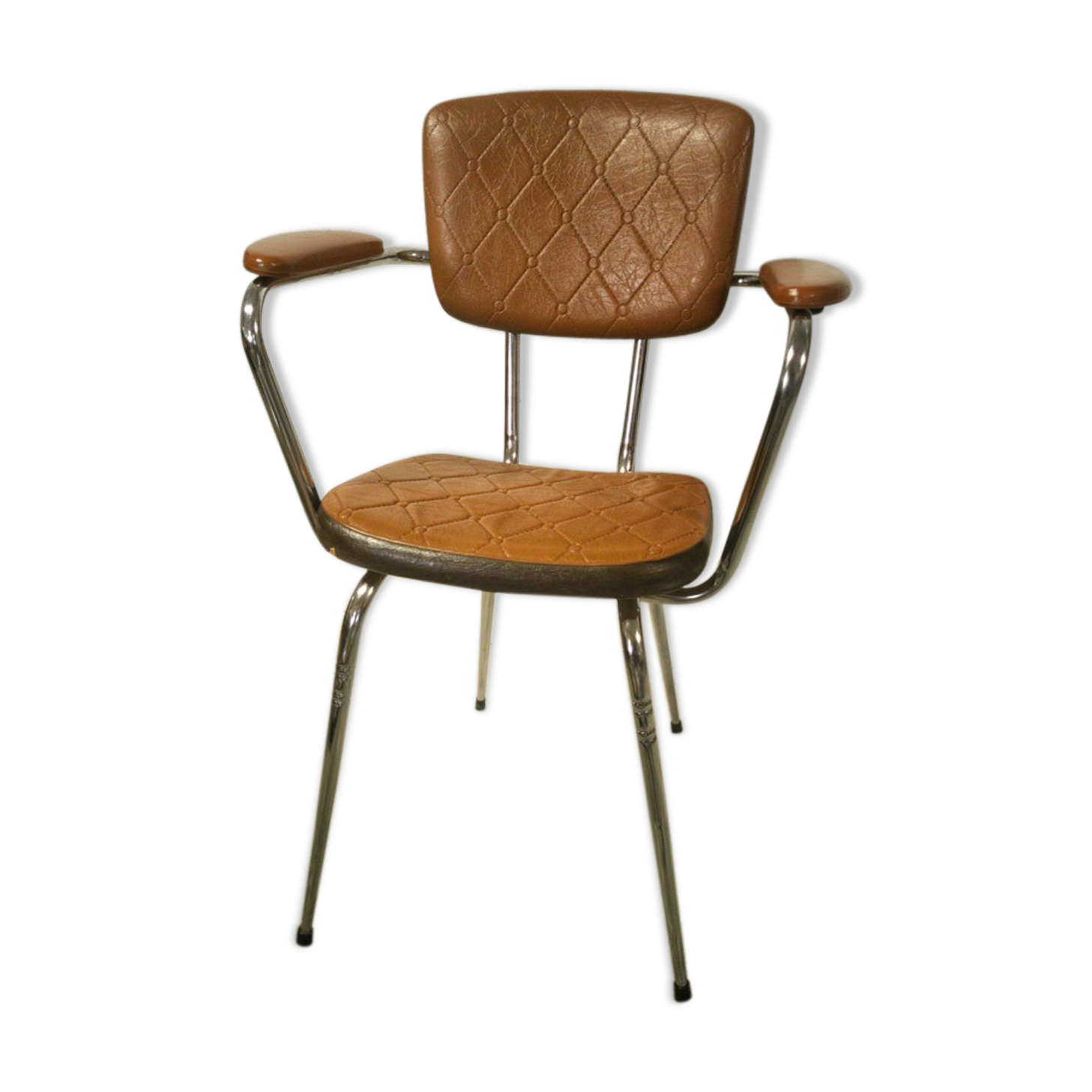 Vintage armchair in skai