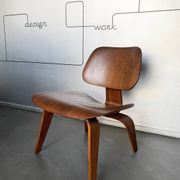 LCW LOUNGE CHAIR WOOD WALNUT BY CHARLES & RAY EAMES EVANS / HERMAN MILLER 1948-49