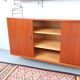 Nisse String shelf in teak, retro vintage style from the 60s-70s.
