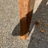 Table de ferme pied fuseau