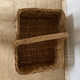 Gran rectangular wicker basket