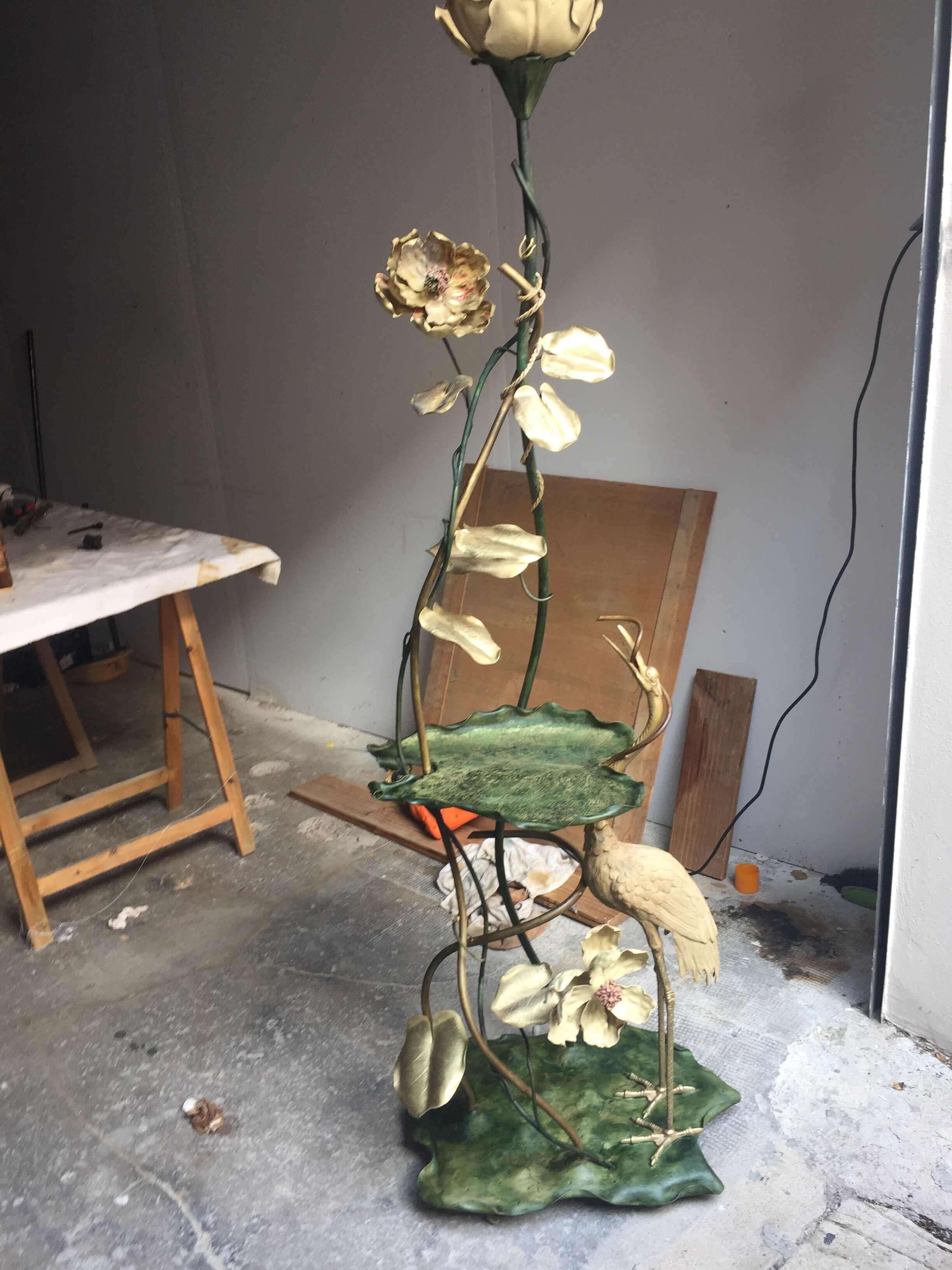 Lamppost art nouveau