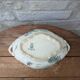 Old vegetable dish serving dish Terre de Fer Opaque porcelain from Gien Ocean model
