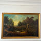 Landscape oil painting