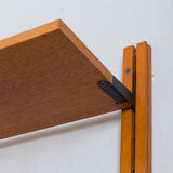 Scandinavian oak wall unit by Sven Andersen, Norway 1970s