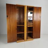 English Art Deco Gentleman’s Wardrobe by Wrighton Furniture