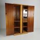 English Art Deco Gentleman’s Wardrobe by Wrighton Furniture