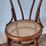 Chair in bentwood and canning XIXth