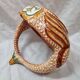Henriot Quimper fruit bowl, duck or swans