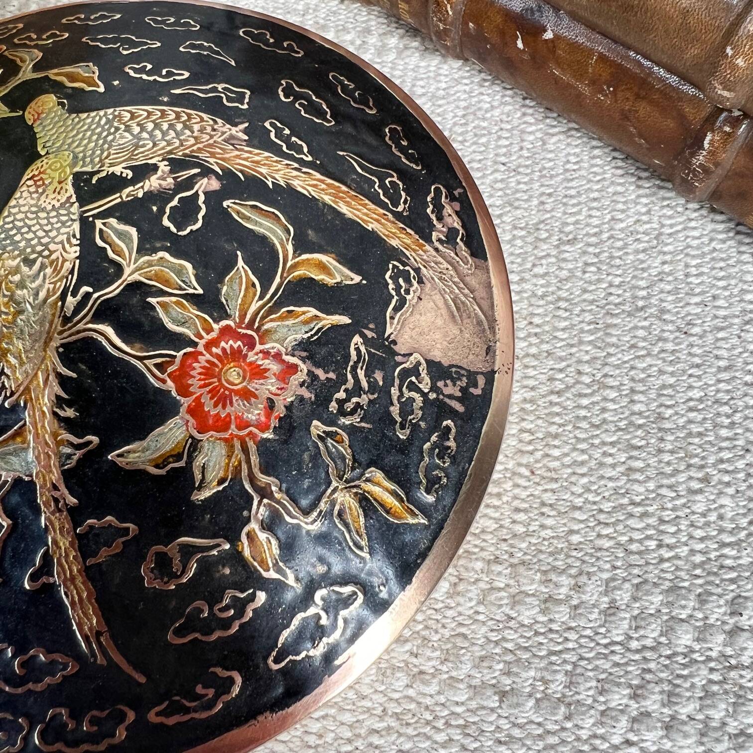 Parrots brass box