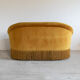 Gold toad bench