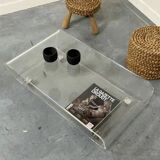 Vintage plexi coffee table