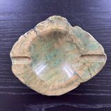 Cendrier en calcite verte