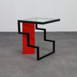 Postmodern Side Table in Memphis style, 1980s