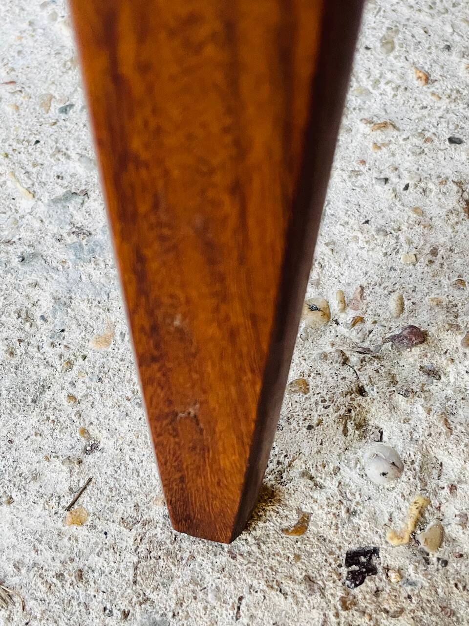 Vintage Scandinavian teak bedside table circa 1960's